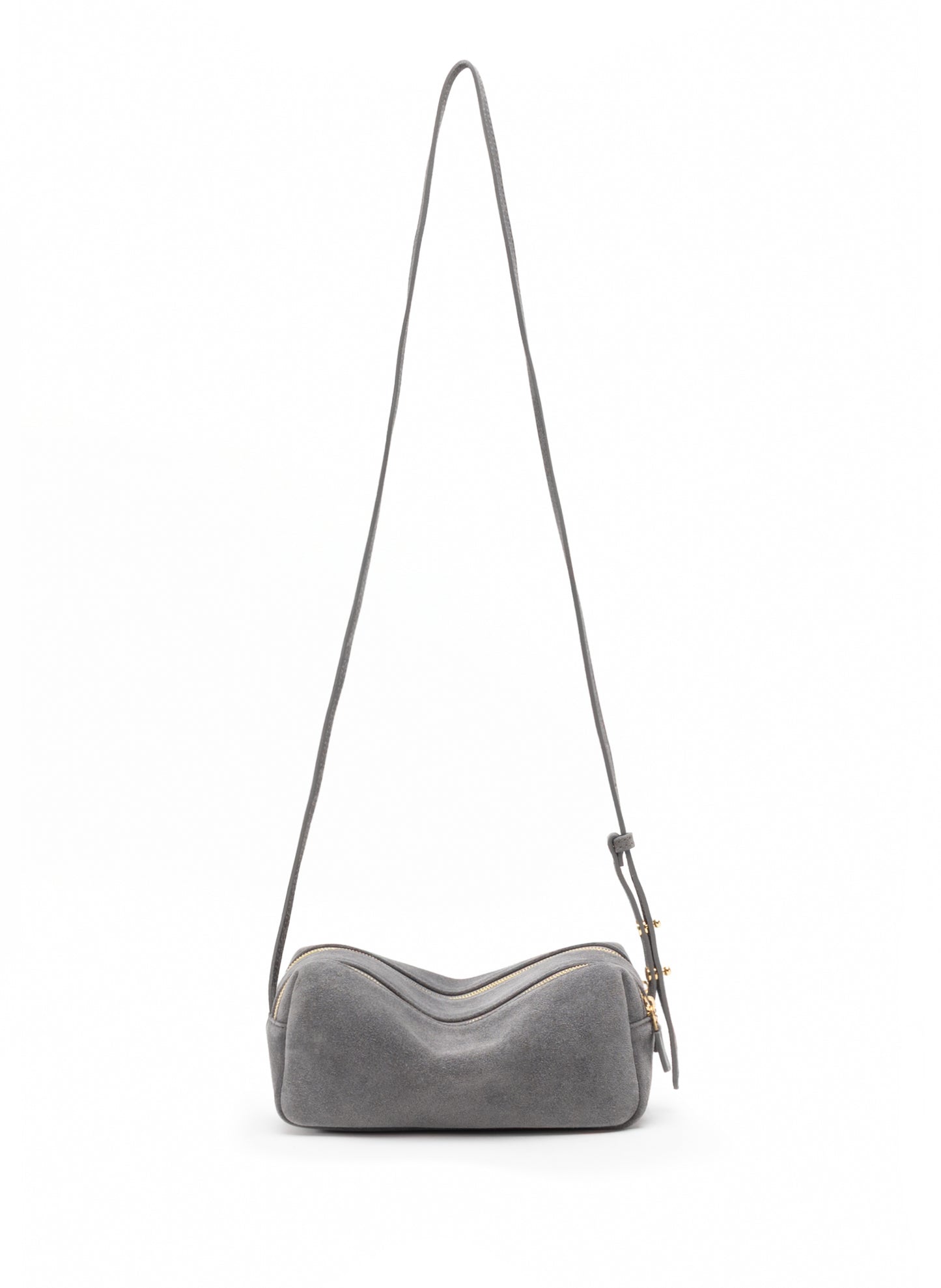 Mini Trousse Suede Grey