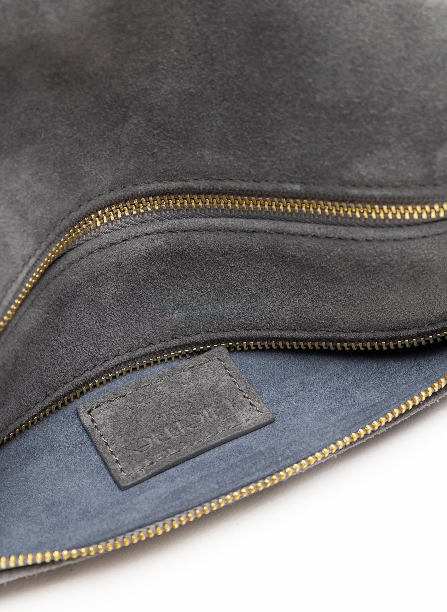 Mini Trousse Suede Grey