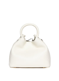 Baozi Pebbled Leather White