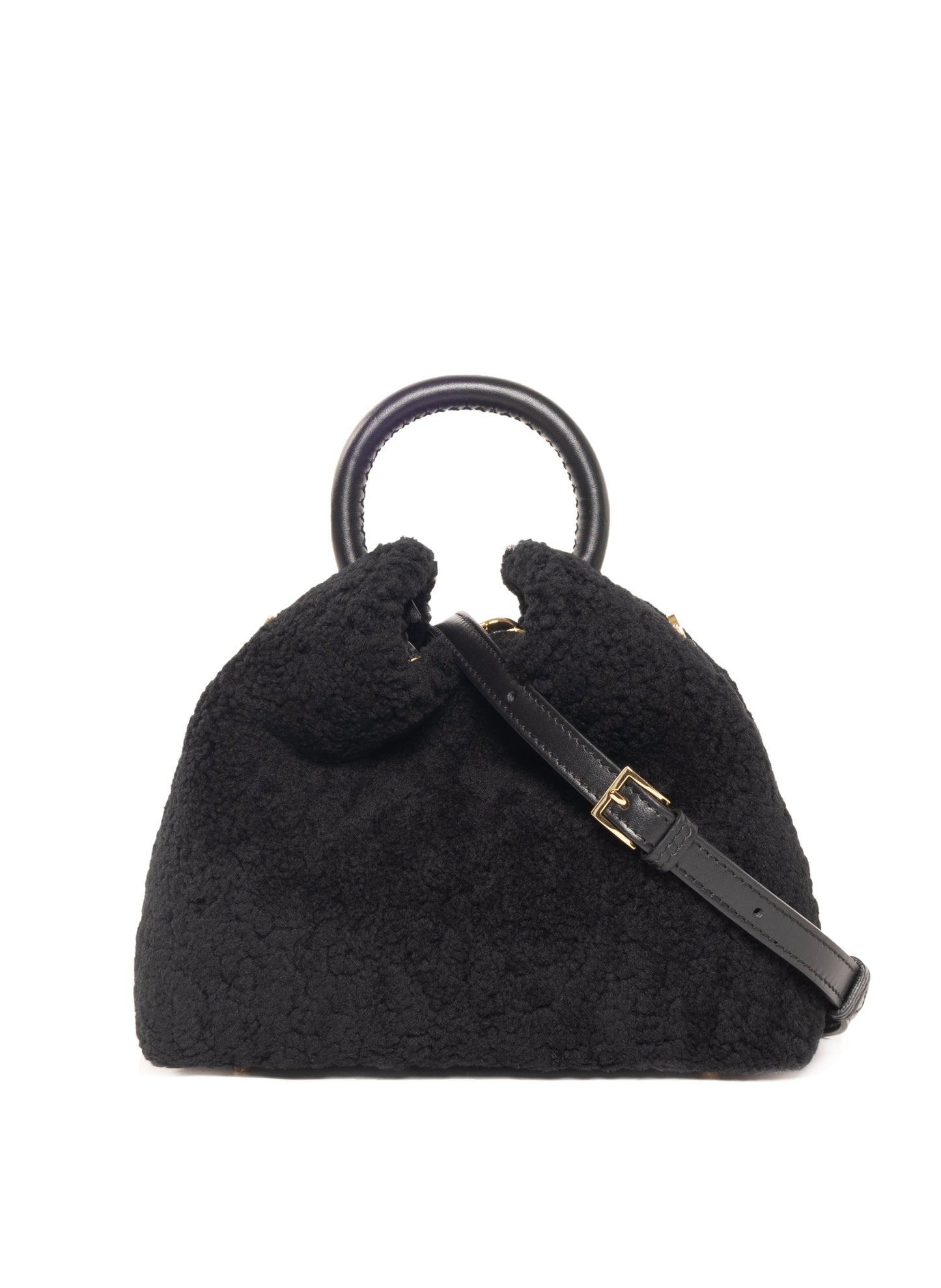 Baozi Shearling Teddy Black