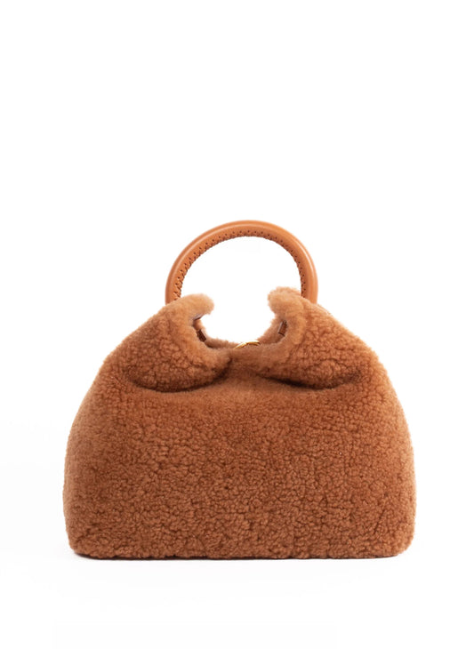 Baozi Shearling Teddy Caramel