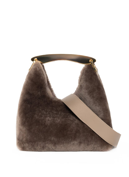 Boomerang Shearling Taupe-Pre order delivery in 3 weeks