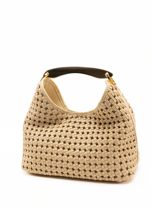 Boomerang Woven Leather Butter