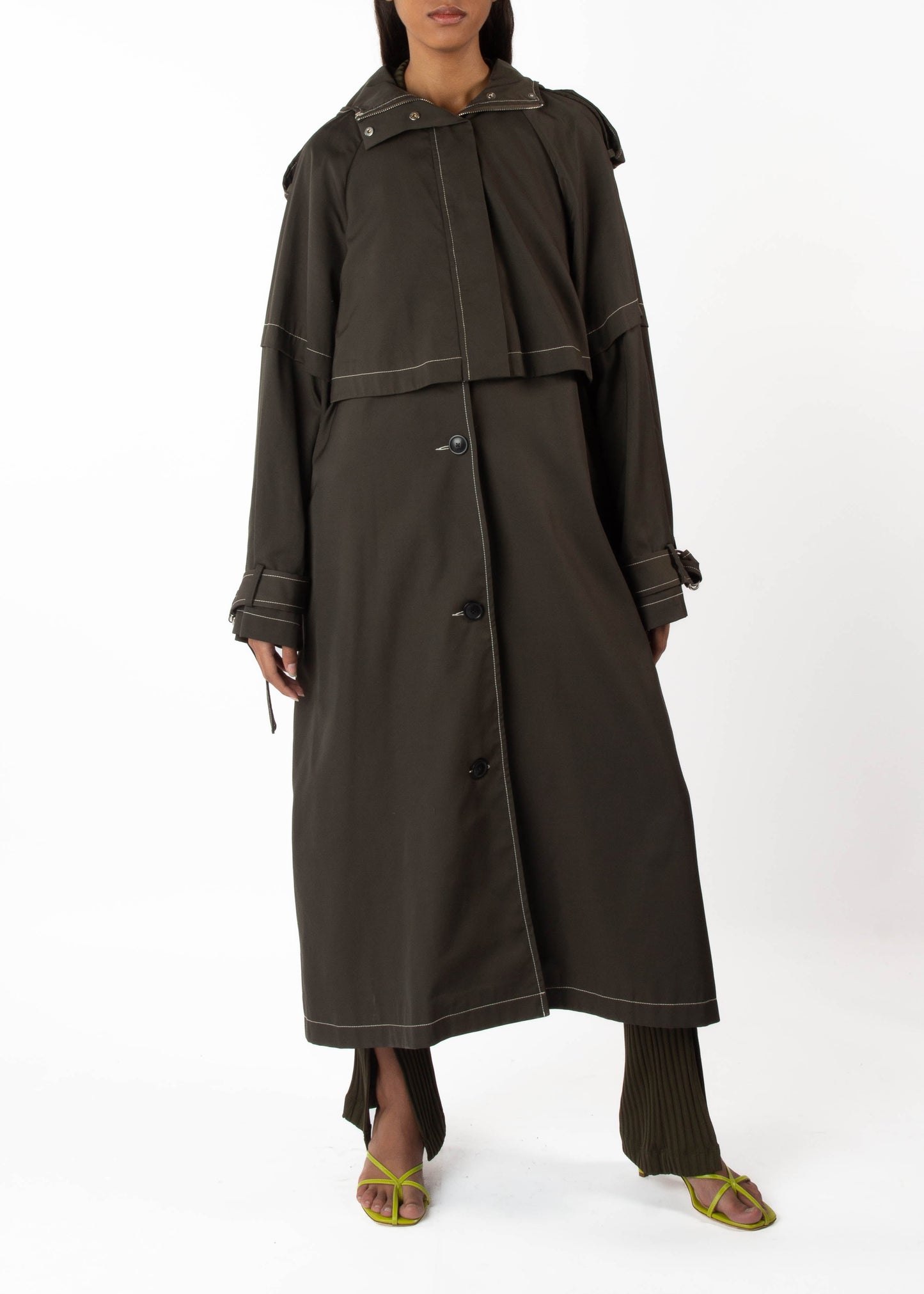 RAIN TRENCH COAT