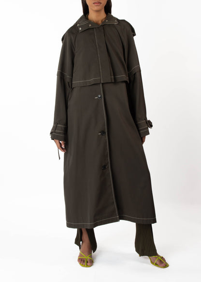 RAIN TRENCH COAT