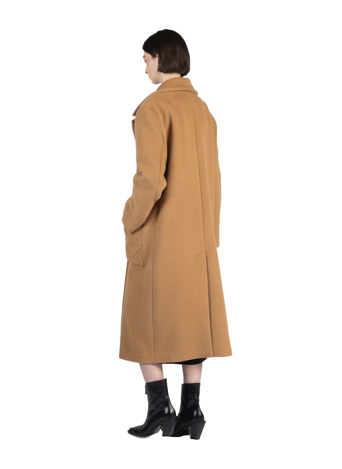 Boyfriend Coat Camel