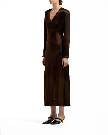 Evening Dress Brown