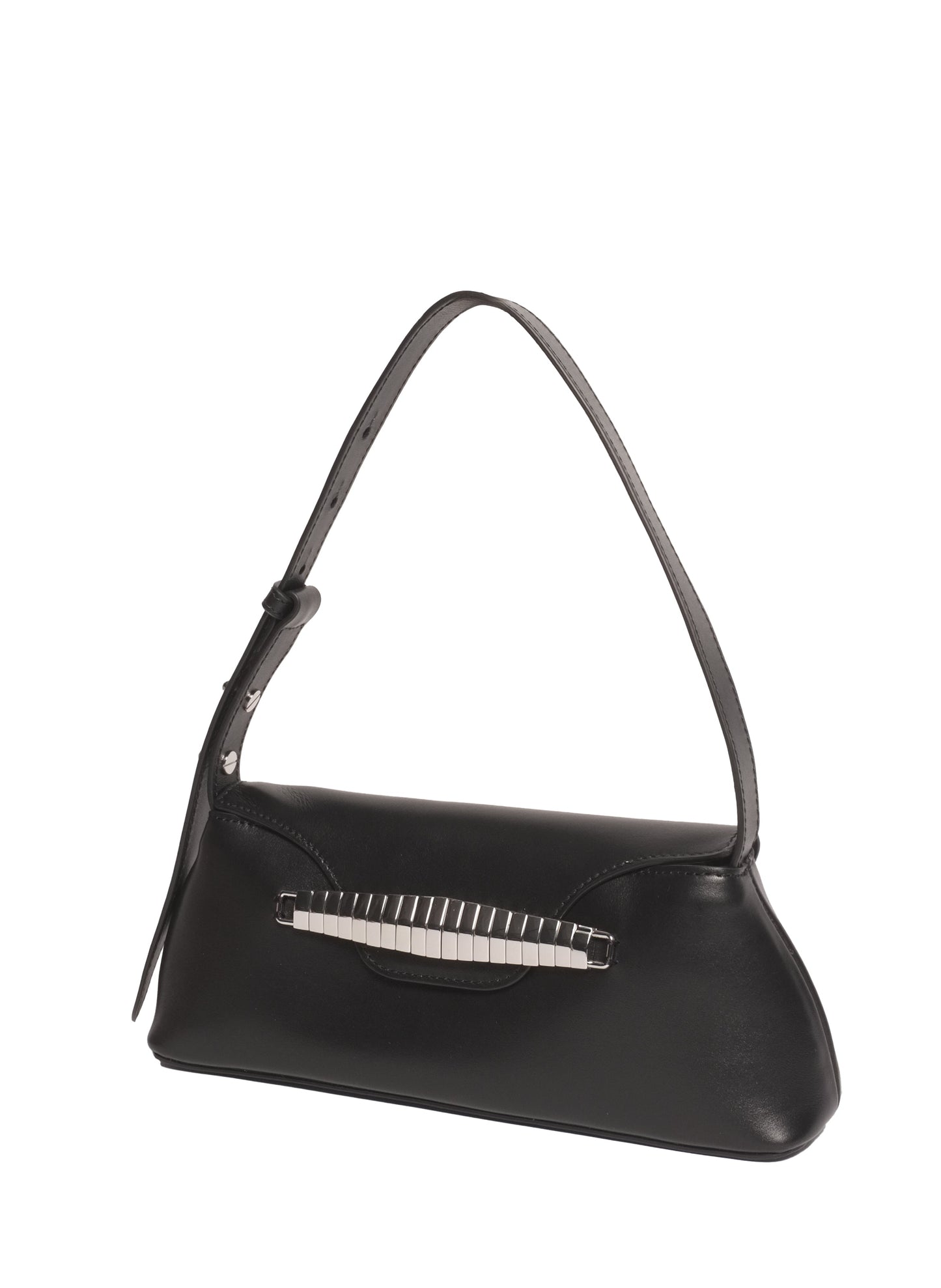 Eva Shoulder Bag Leather Black