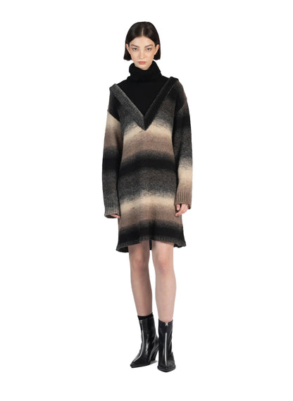 Gradient Knit Dress