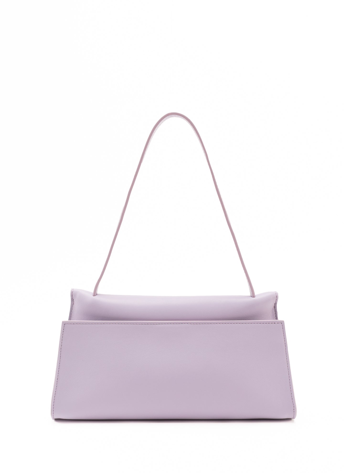 Long Papillon Leather Lilac
