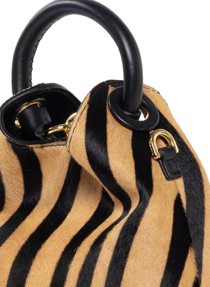 Madeleine Calf Leather Zebra