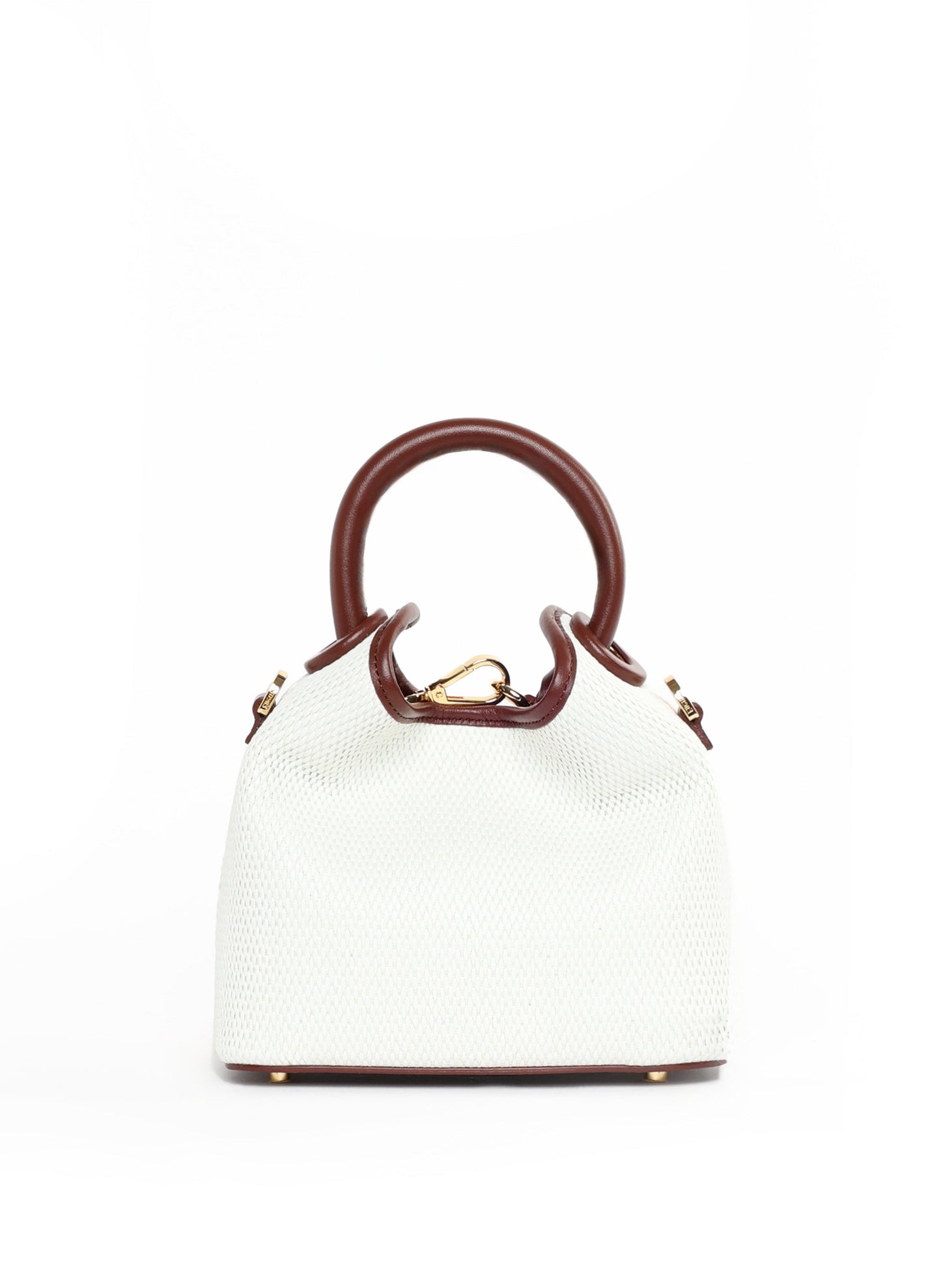 Madeleine Raffia White/Russet