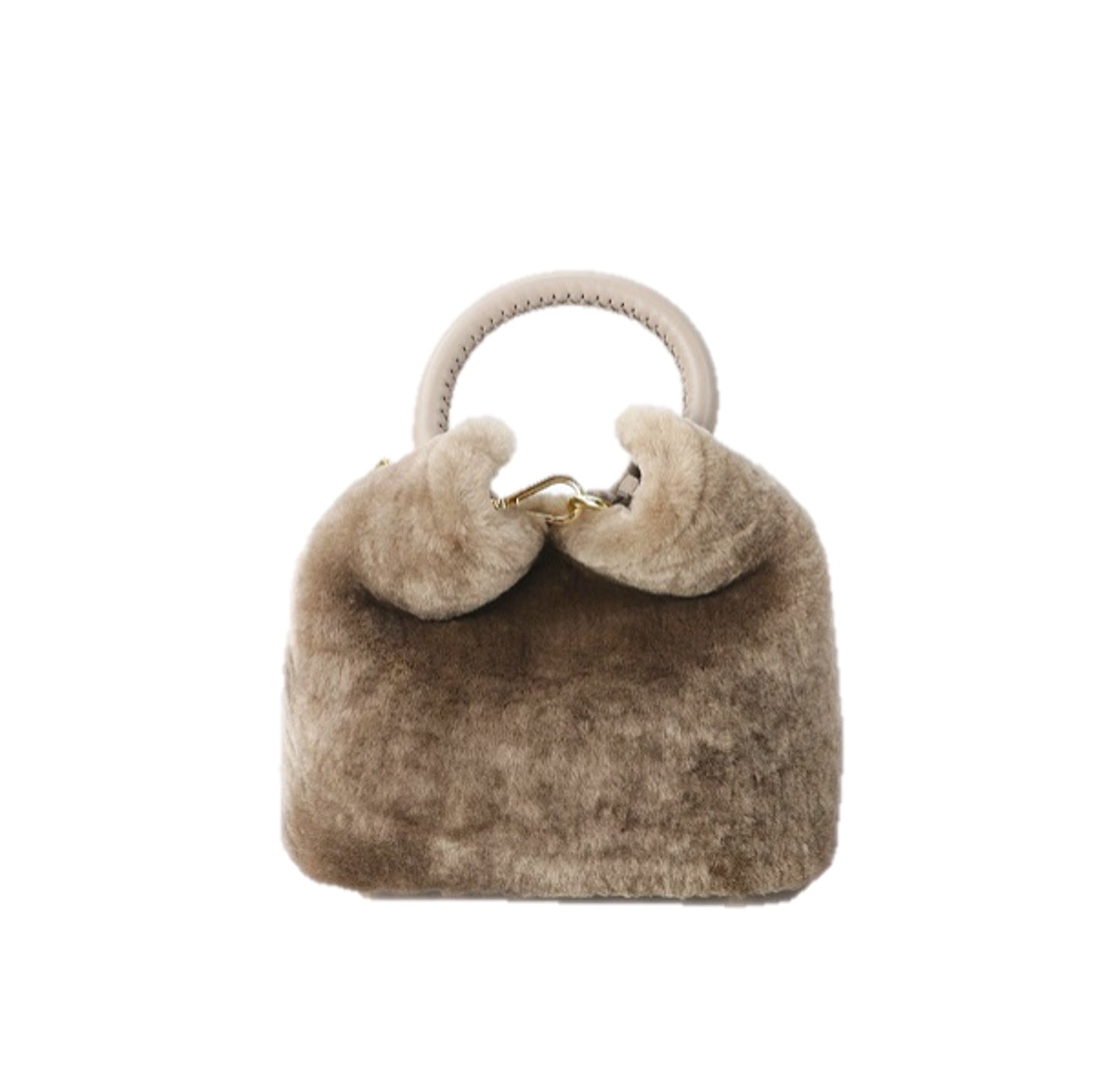 Madeleine Shearling Montone Taupe