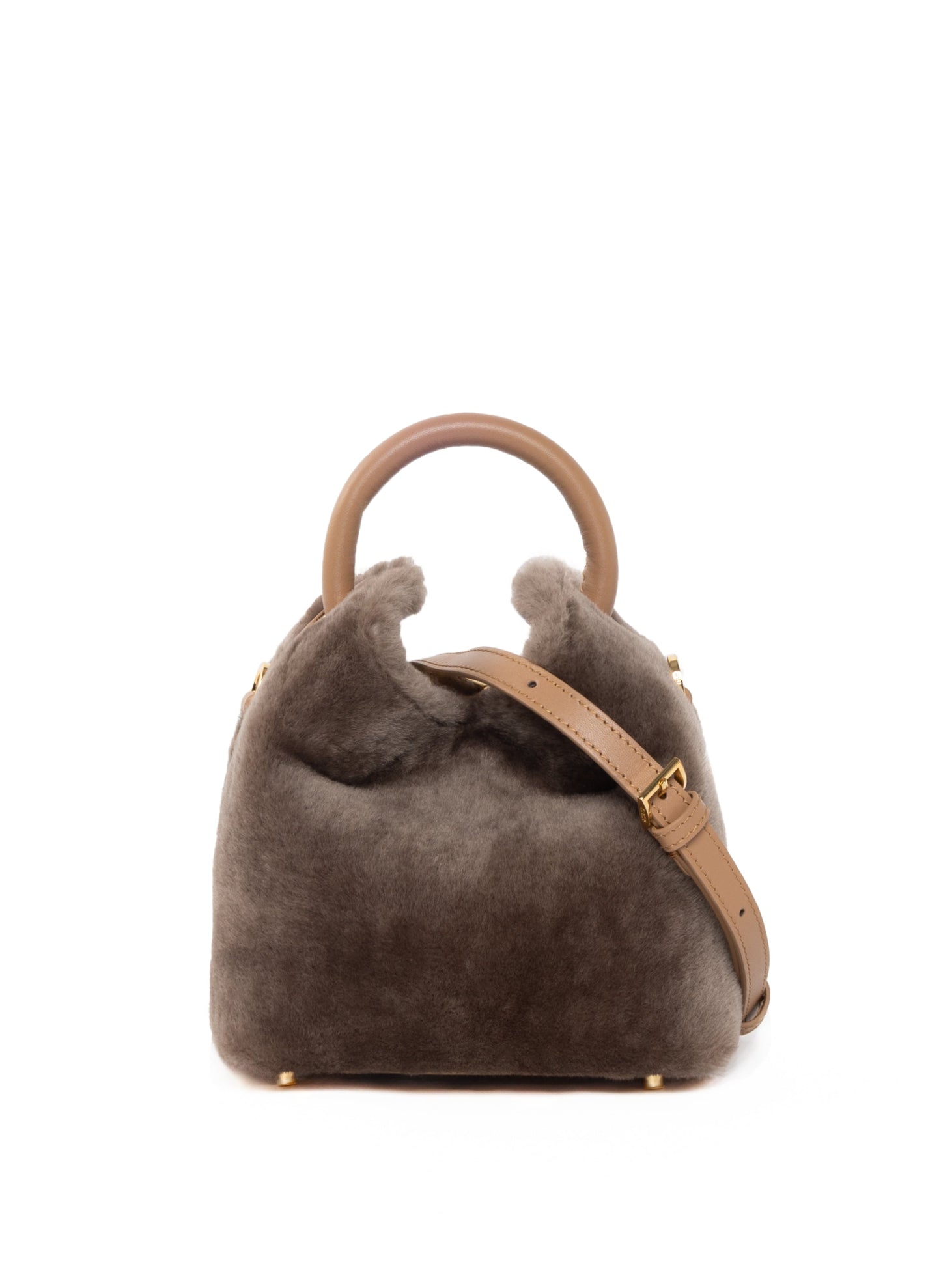 Madeleine Shearling Montone Taupe