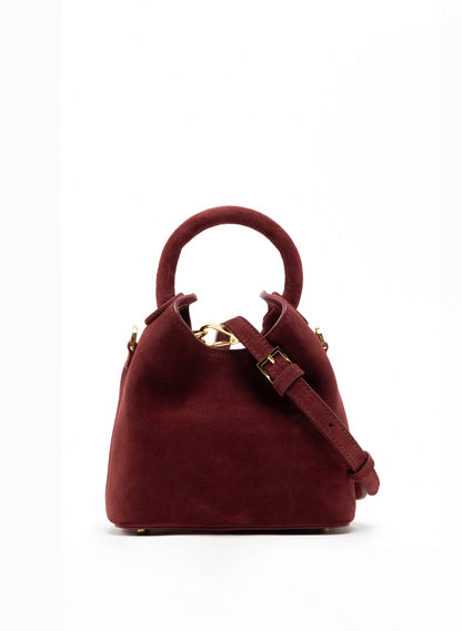 Madeleine Suede Burgundy