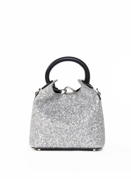 Madeleine Glitter Silver/Black