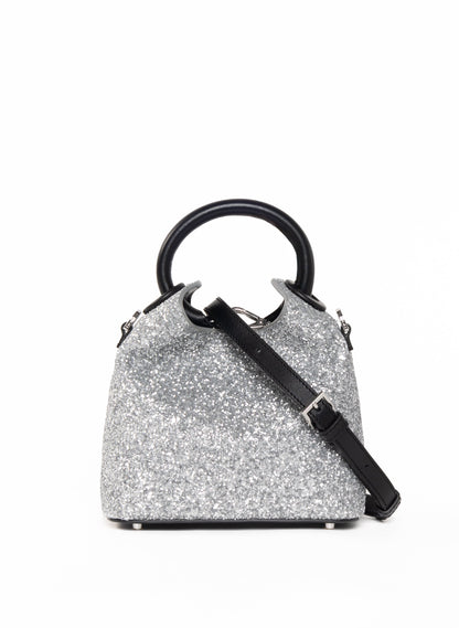 Madeleine Glitter Silver/Black