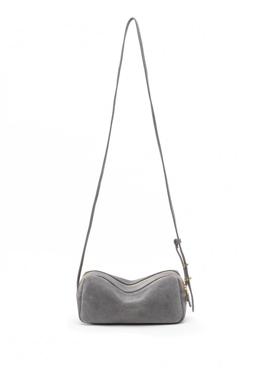 Mini Trousse Suede Grey