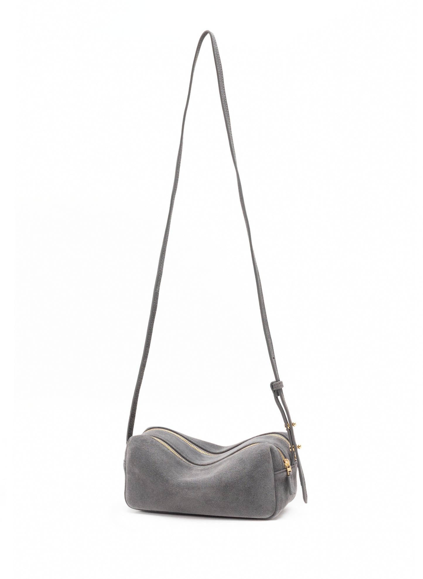 Mini Trousse Suede Grey