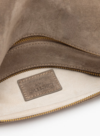 Mini Trousse Suede Taupe