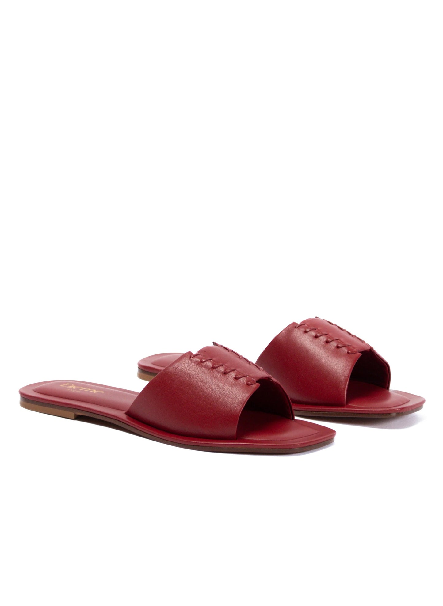 Sandal Stitch Berry Red