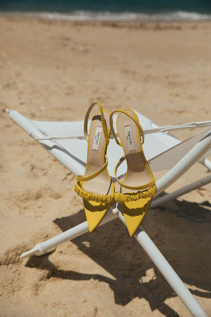 Chouchou Strap Sandal Yellow