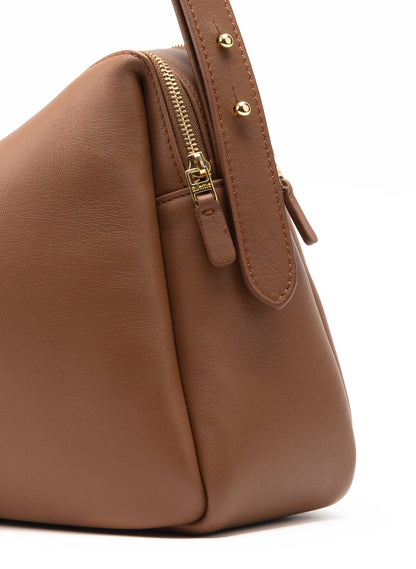 Trousse Large Leather Cognac