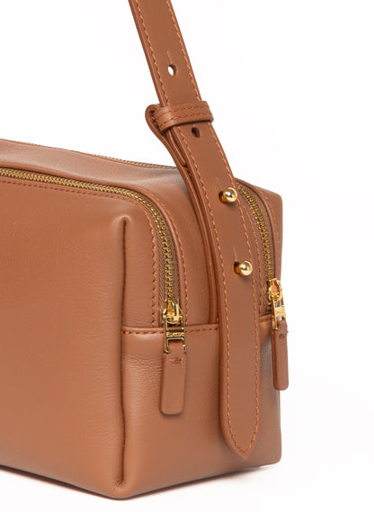 Trousse Leather Cognac