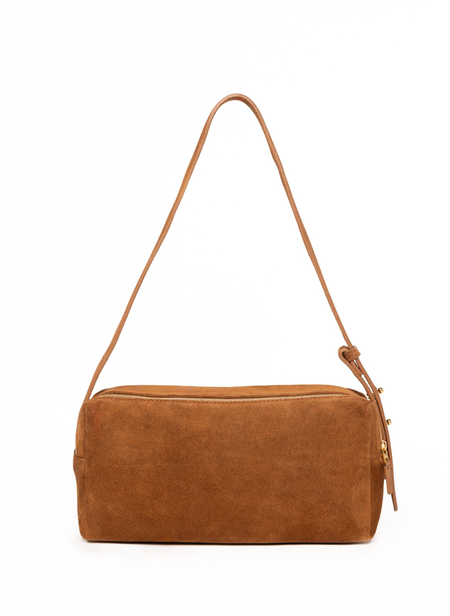 Trousse Suede Cognac