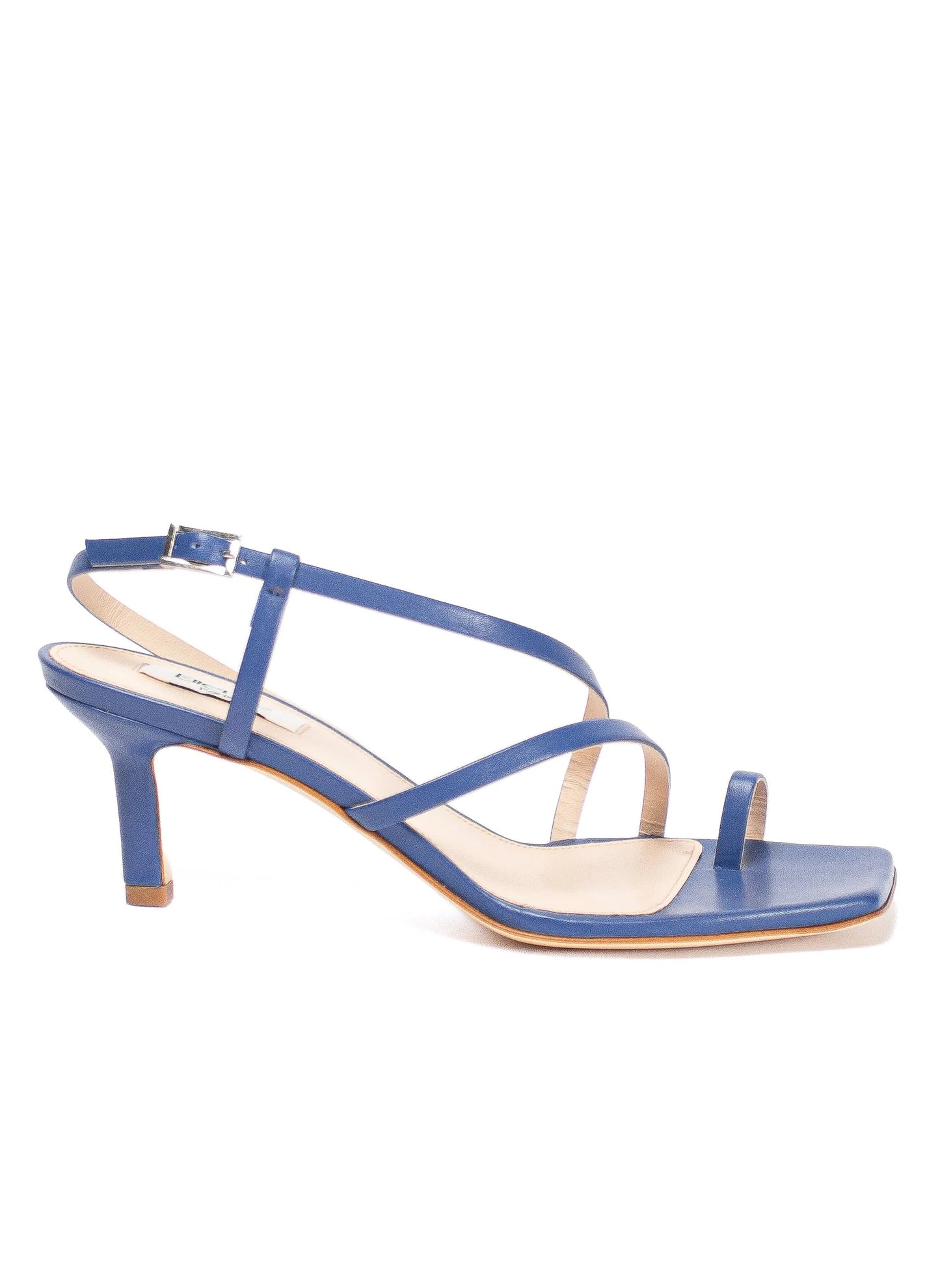 Twist Sandal  Leather Riviera Blue